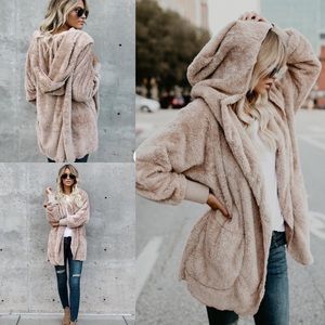 teddy bear cozy cardigan